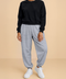 Women's French Terry Joggers - Grey Melange