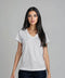Women's Cotton Jersey V-Neck T-Shirt - White