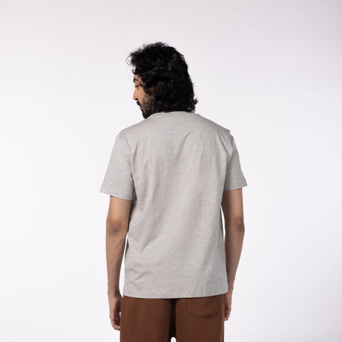 Lounge Stretch Roundneck T-Shirt - Grey Melange