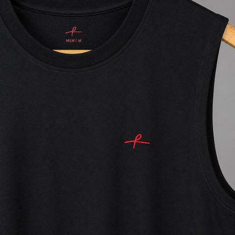 Men's Tank Top - Jet Black