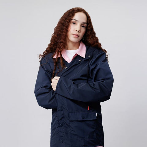 ARKS Windbreaker Jacket - Navy Blue